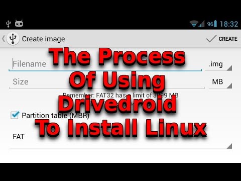 drivedroid linux booted