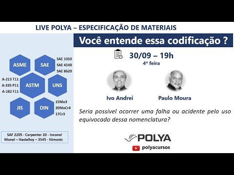 ESPECIFICAÇÃO DOS MATERIAIS METÁLICOS