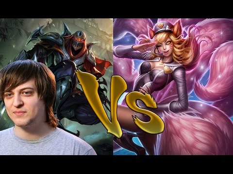 Mancloud-Zed vs Ahri  *Ranked* [4-12-2014]