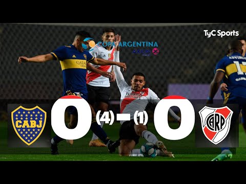 Boca 0 (4)-(1) 0 River I Copa Argentina