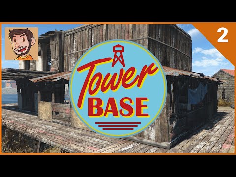 Settlement Builder Tycoon - Tower Base - Part 2 (Fallout 4)