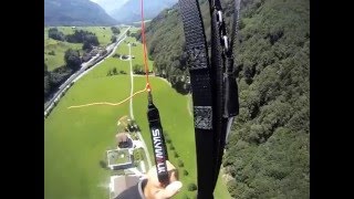 preview picture of video 'Paragliding in Buelen Switzerland'
