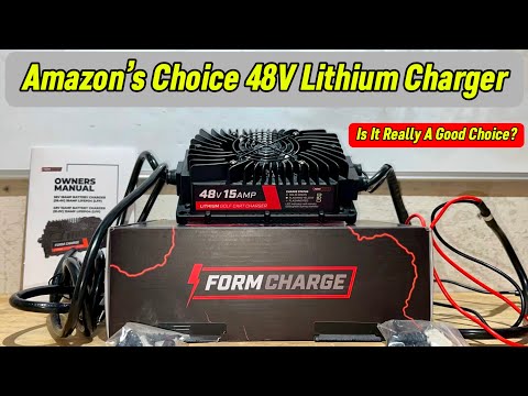 FORM CHARGE 48V 15A Smart Lithium Battery Charger for 51.2V LiFePO4: The Best Golf Cart Charger?