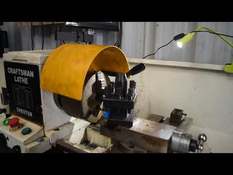 Single Phase Chester Craftsman lathe converted to VFD operation