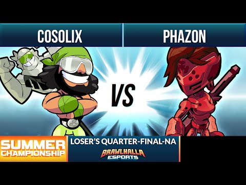 Cosolix vs Phazon - Loser's Quarter-Final - Summer Championship 2020 - 1v1 NA
