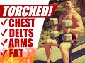Home Chest & Arms Dumbbell Workout [Builds More Muscularity] | Chandler Marchman