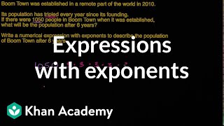 Writing Expressions With Exponents