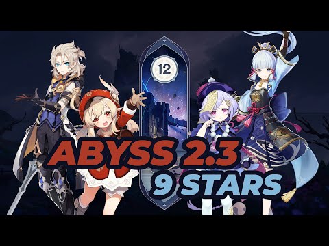 Genshin Impact Spiral Abyss 2.3 Floor 12 (First Phase Dec 2021)