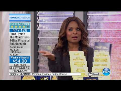 HSN | Suze Orman Financial Freedom Hour 09.11.2016 - 07 PM
