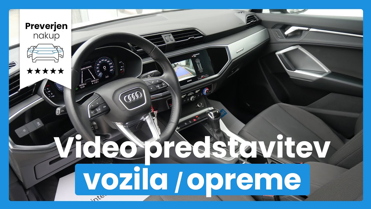 Audi Q3 40 TDI quattro advanced S tronic - SLO