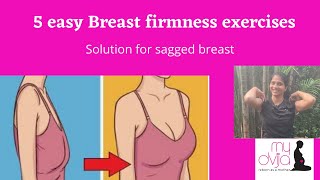 5 easy Breast firmness exercises|solution for sagging breast|breastfeeding stopped- do this