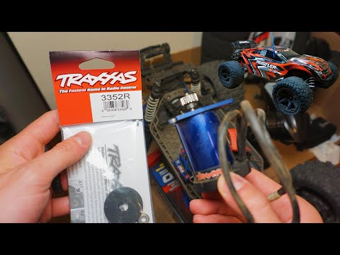 Traxxas Velineon 3500 Brushless Motor rebuild kit - Rustler 4x4 VXL stampede slash - "HOW TO" 3352R