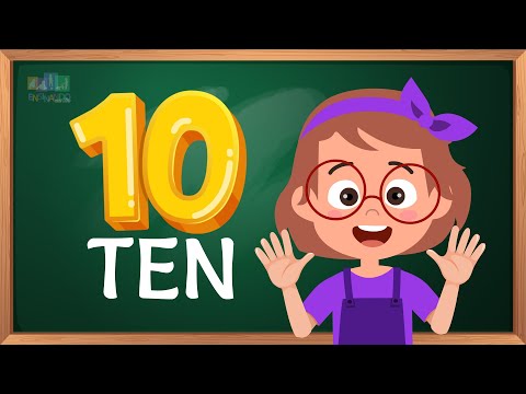 Contar de 1 a 10 em inglês |  Aprenda a contar em inglês