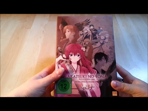 Unboxing Akatsuki no Yona Vol.1 mit Sammelschuber [DVD] I Anime Empfehlung