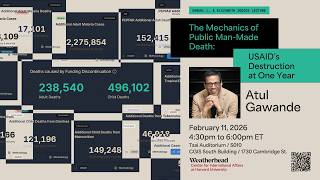 Atul Gawande: Samuel L. and Elizabeth Jodidi Lecture