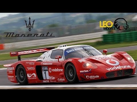 Thumbnail for Обзор модели Maserati MC12 GT1 #1 - Vallelunga 2006г. 1:43 Leo Models 100 years Maserati Collection by Maserati, Maserati MC12