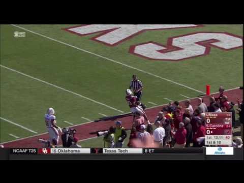 2016 USC vs UMass - David Williams 33 Yd Run