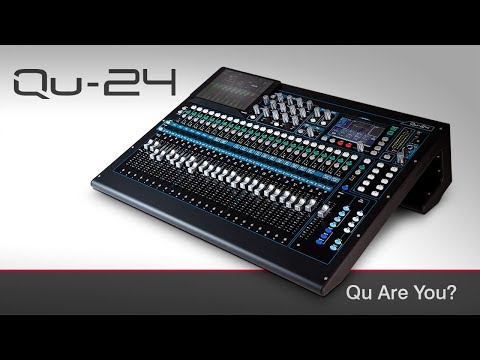 Цифровий мікшерний пульт Allen & Heath Qu-24C