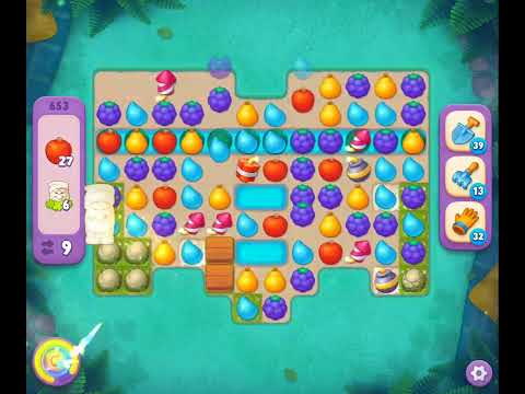 Gardenscapes Level 653 Completed