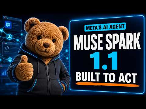 Muse Spark 1.1: Meta's New Agentic AI Model Explained Thumbnail