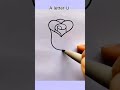 Rose Draw Easy Flower Drawings Short Drawing
