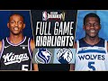 KINGS at TIMBERWOLVES | NBA IN-SEASON TOURNAMENT ? | FULL GAME HIGHLIGHTS | November 24, 2023