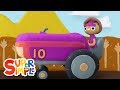 10 Little Tractors | Kids Songs | Super Simple Songs