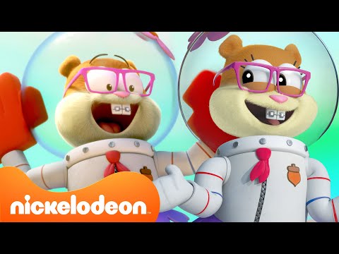 Capa de Kamp Koral | MELHORES Momentos de Sandy Bochechas em Kamp Koral! 🏕 | Nickelodeon em Português