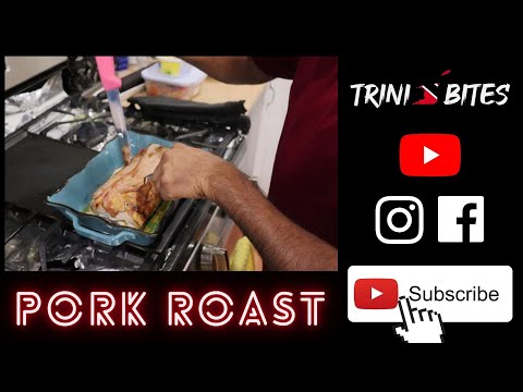 Trini Bites EP. 60 How To Make Pork Roast! **BACON**