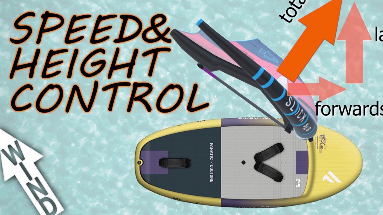 How to foil further (improving height & speed control)