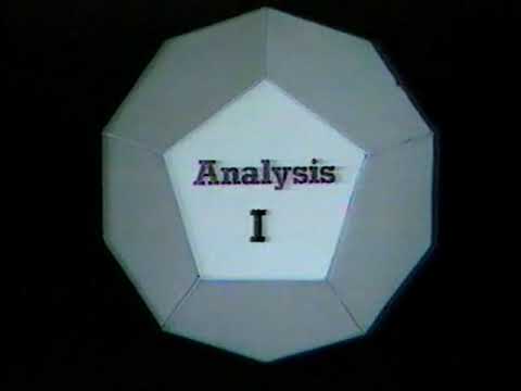 OU course M203 (Intro to Pure Maths) Analysis 1 TV8 Completeness (1979)