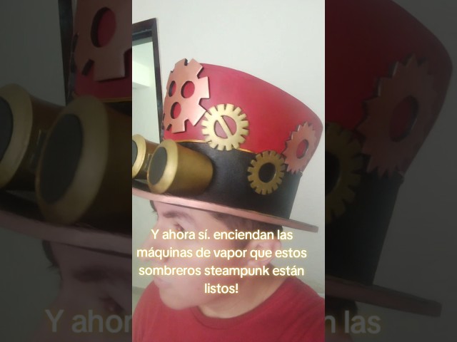 Vídeo relacionado con Boland - Sombrero Keypunk para adultos, tocados para disfraces, carnaval, fiestas temáticas y festivales, steampunk