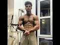 Amazing ripped 16 year old bodybuilder shredded muscle flex