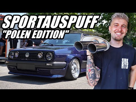 90er Jahre Tuningteile & Polen Sportauspuff für den Ferrari Golf 2!