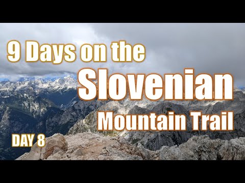 Slovenian Mountain Trail Solo Backpacking - Day 8 - Aljažev Dom to Triglavski dom na Kredarici
