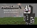 Minecraft Tutorial Phantom Puppet Five Nights At Freddy S 3 Statue