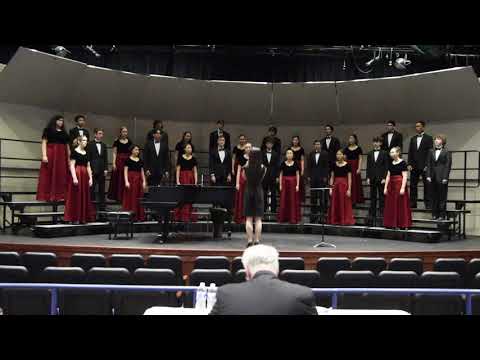 AHS Chamber Singers at CMEA 2019 sing Abendlied by Rheinberger