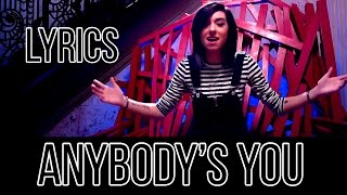 Christina Grimmie - Anybody's You (Lyrics)