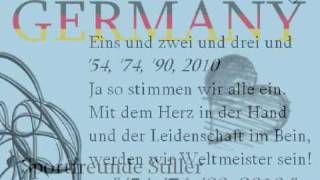 '54, '74, '90, 2010 mit lyrics