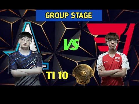 [FULL HIGHLIGHTS] Aster vs T1 Group Stage | The International 10 | COMEBACK GAMES!