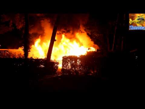 Chalet brand uit Meerstraat Heeswijk-Dinther