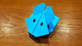Paper Jumping Rabbit - Fun & Easy Origami