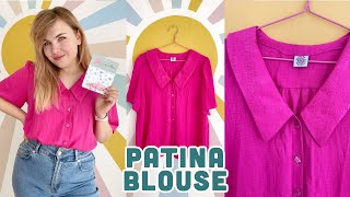 Sewing the Friday Pattern Company Patina Blouse #shorts #sewing