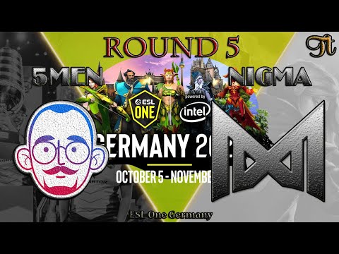 [ESL] NIGMA vs 5MEN [Highlights] Group | ESL One Germany