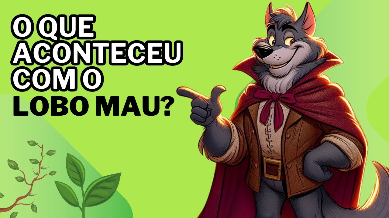 O que aconteceu com o Lobo da Chapeuzinho Vermelho? | História infantil