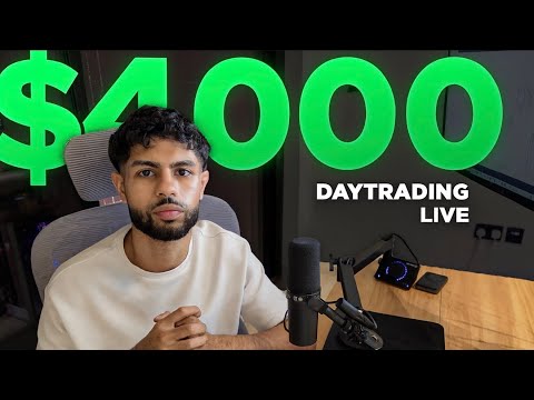 Live Day Trading Making $4000 (I'M THAT GUY!)
