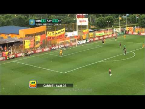 Gol de Àvalos. Crucero 2 - Patronato 0. Fecha 21. Torneo Primera B Nacional 2014. FPT.