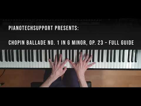 Chopin Ballade No. 1 Tutorial | Full Video