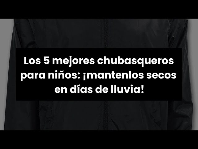 Vídeo relacionado con Pokémon Chubasquero Chaqueta Impermeable Niño Ropa Lluvia Abrigo Entretiempo Rainwear 4-14 Años