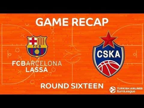 Highlights: FC Barcelona Lassa - CSKA Moscow